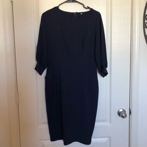 Navy Blue Dress